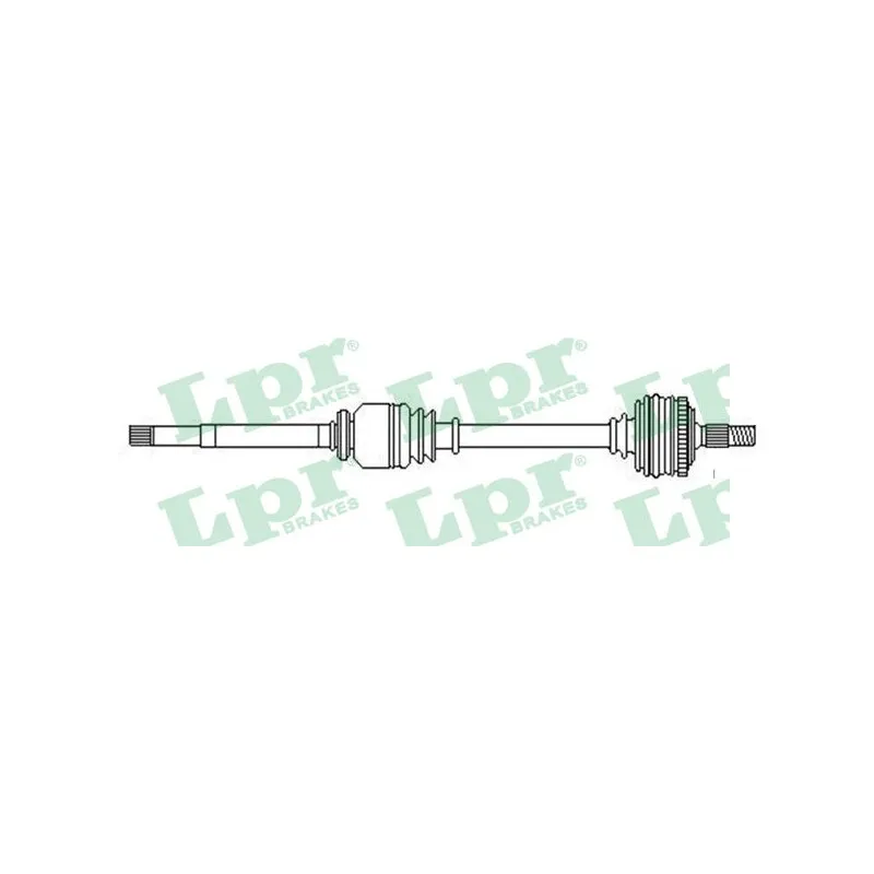 Arbre de transmission LPR DS52445