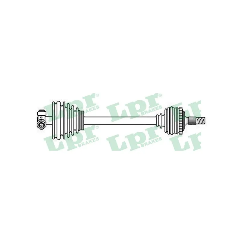 Arbre de transmission LPR DS52446