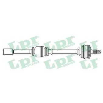 Arbre de transmission LPR