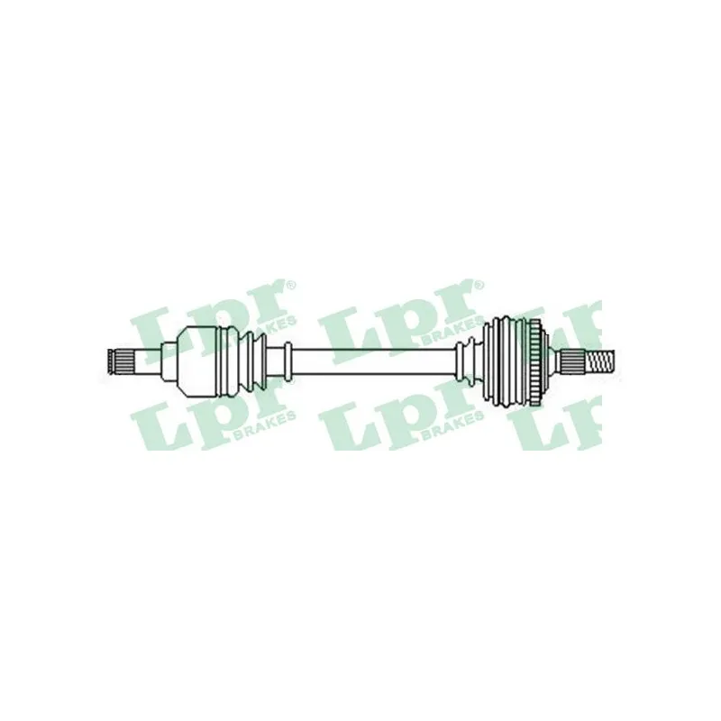 Arbre de transmission LPR DS52450
