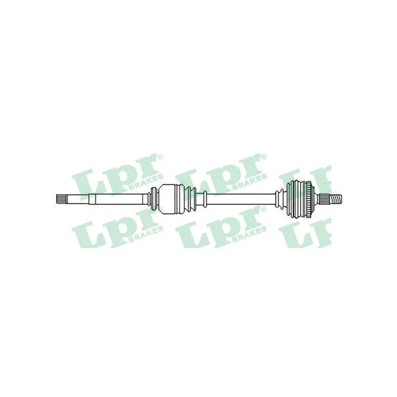 Arbre de transmission LPR DS52451
