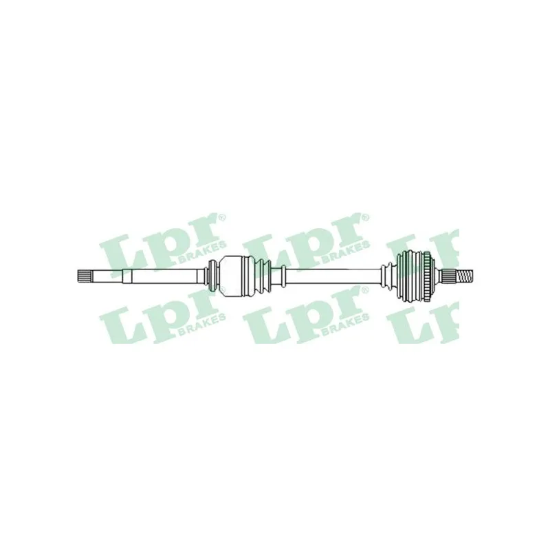 Arbre de transmission LPR DS52455