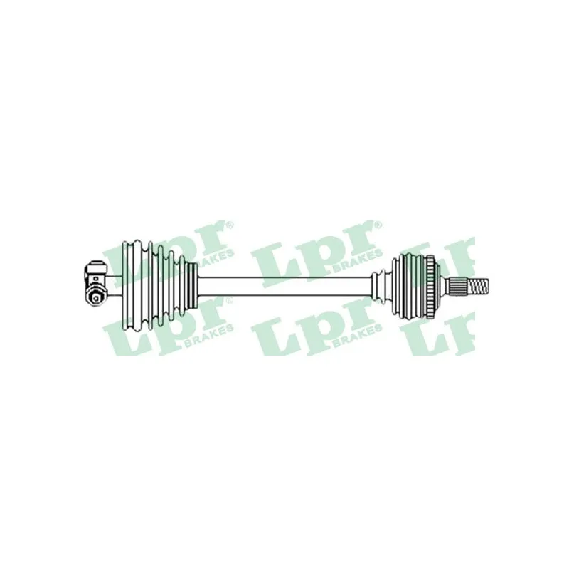 Arbre de transmission LPR DS52456