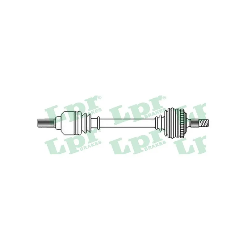 Arbre de transmission LPR DS52458