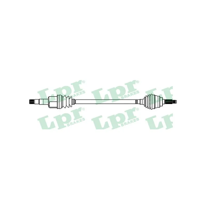 Arbre de transmission LPR DS52464