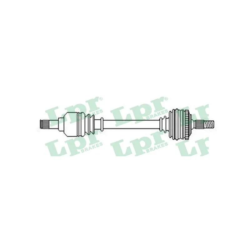 Arbre de transmission LPR DS52509