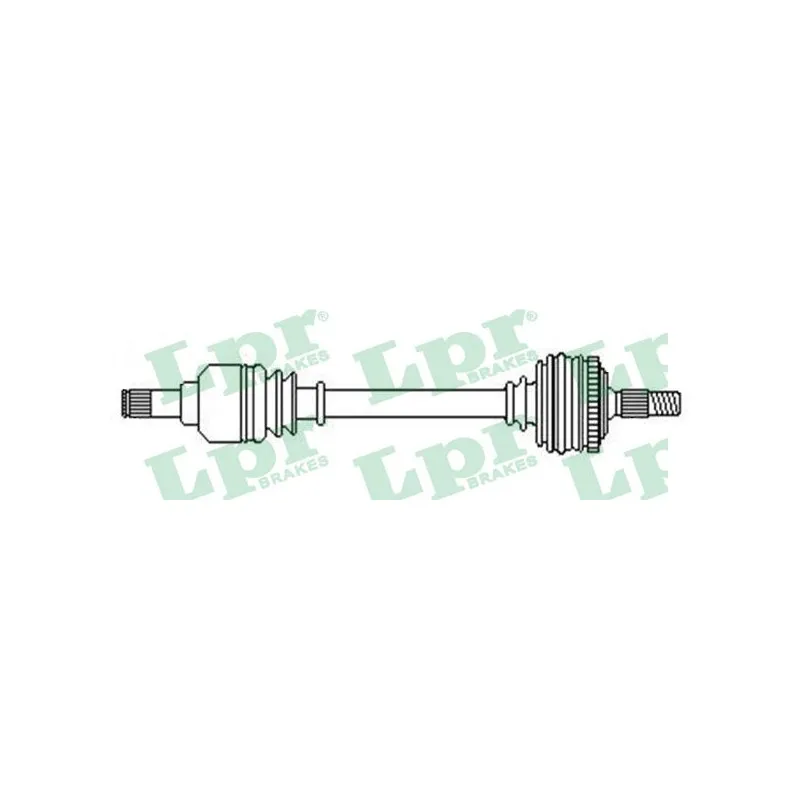 Arbre de transmission LPR DS52510