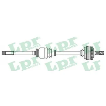 Arbre de transmission LPR