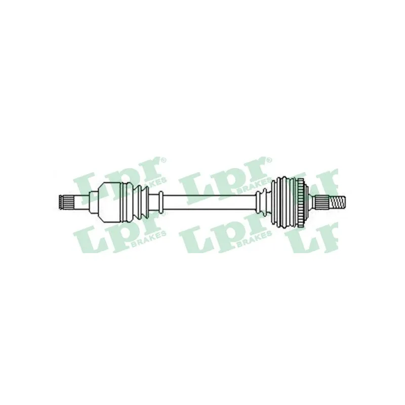 Arbre de transmission LPR DS52513
