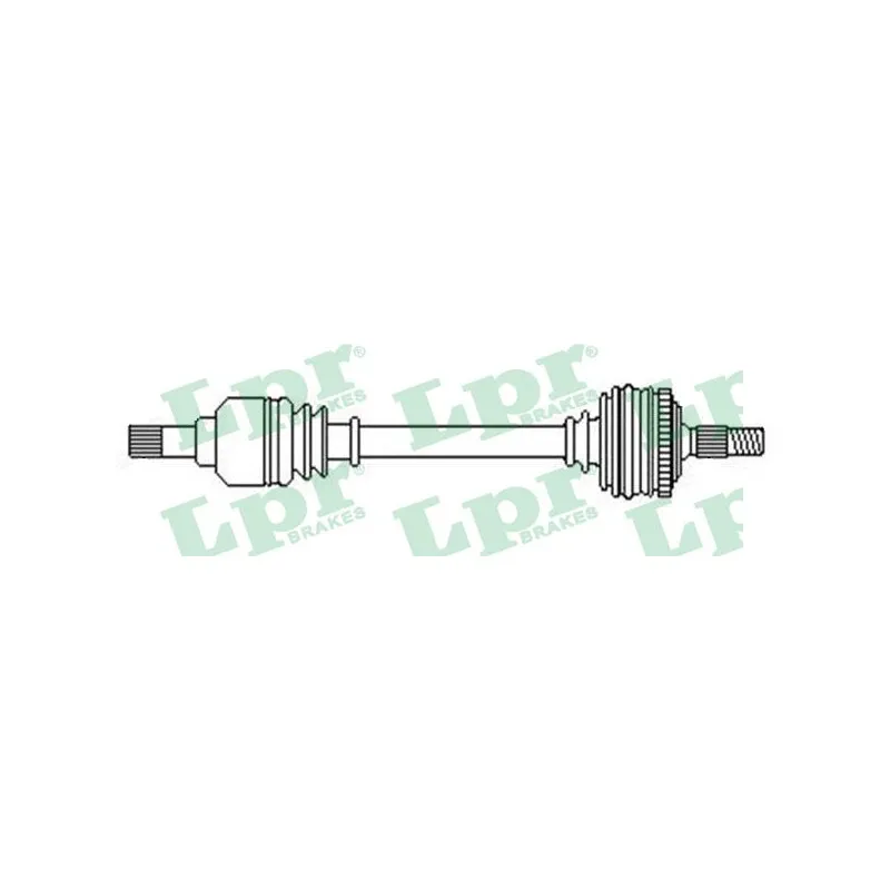 Arbre de transmission LPR DS52514