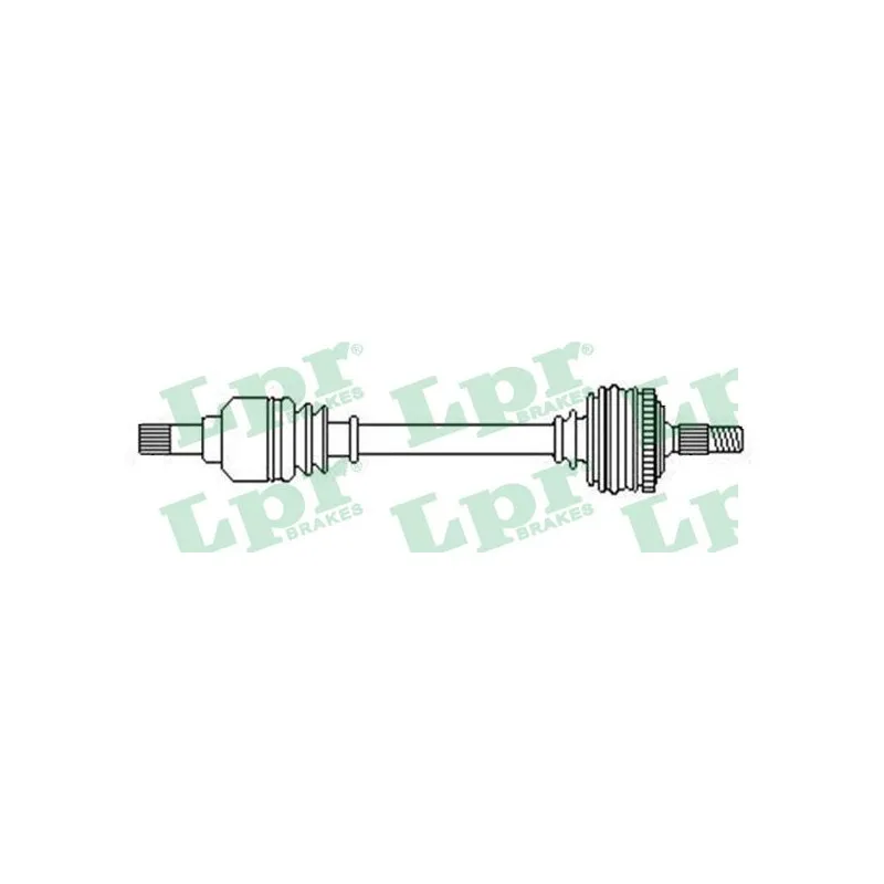 Arbre de transmission LPR DS52516