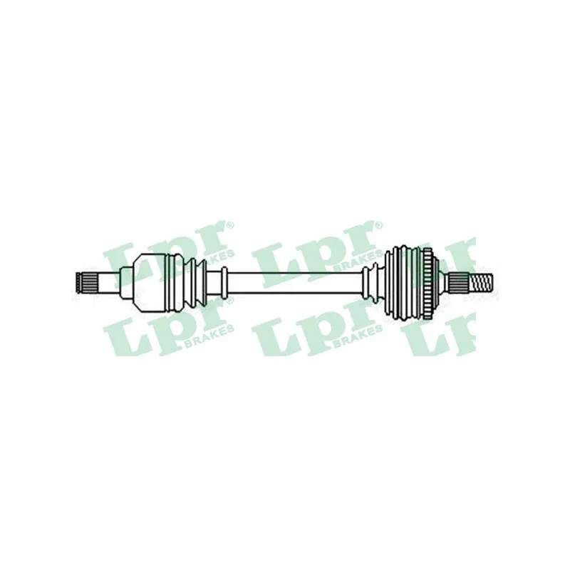 Arbre de transmission LPR DS52517
