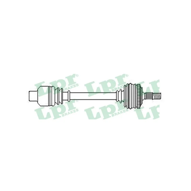 Arbre de transmission LPR DS52518