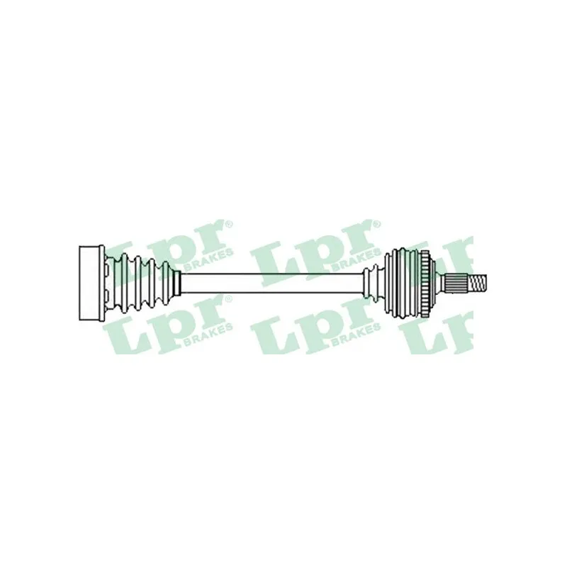 Arbre de transmission LPR DS52520