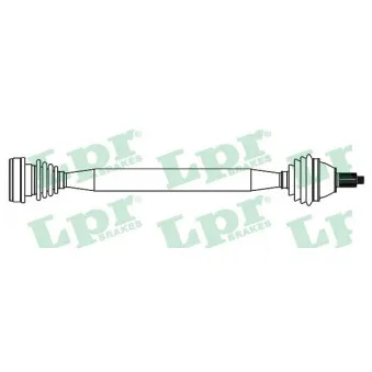 Arbre de transmission LPR DS52526
