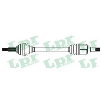 Arbre de transmission LPR DS52536