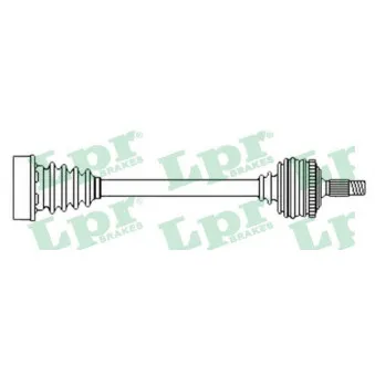 Arbre de transmission LPR DS52552