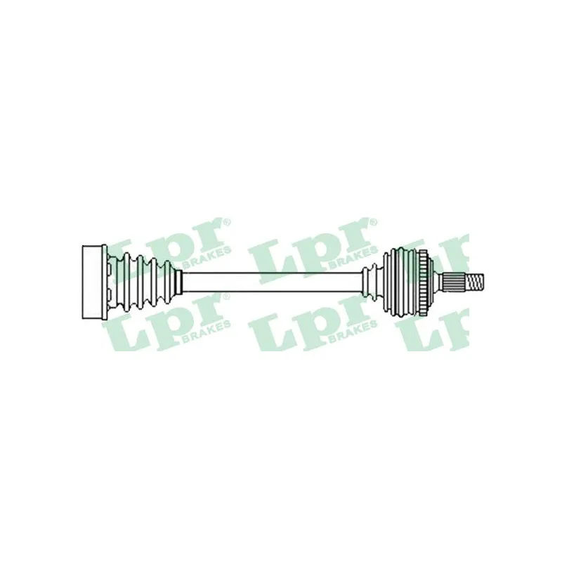 Arbre de transmission LPR DS52556
