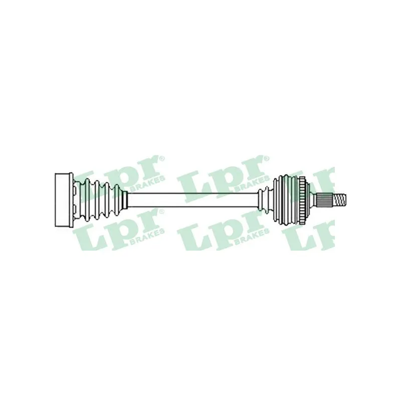 Arbre de transmission LPR DS52558