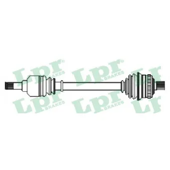 Arbre de transmission LPR DS52561