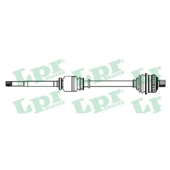 Arbre de transmission LPR DS52562
