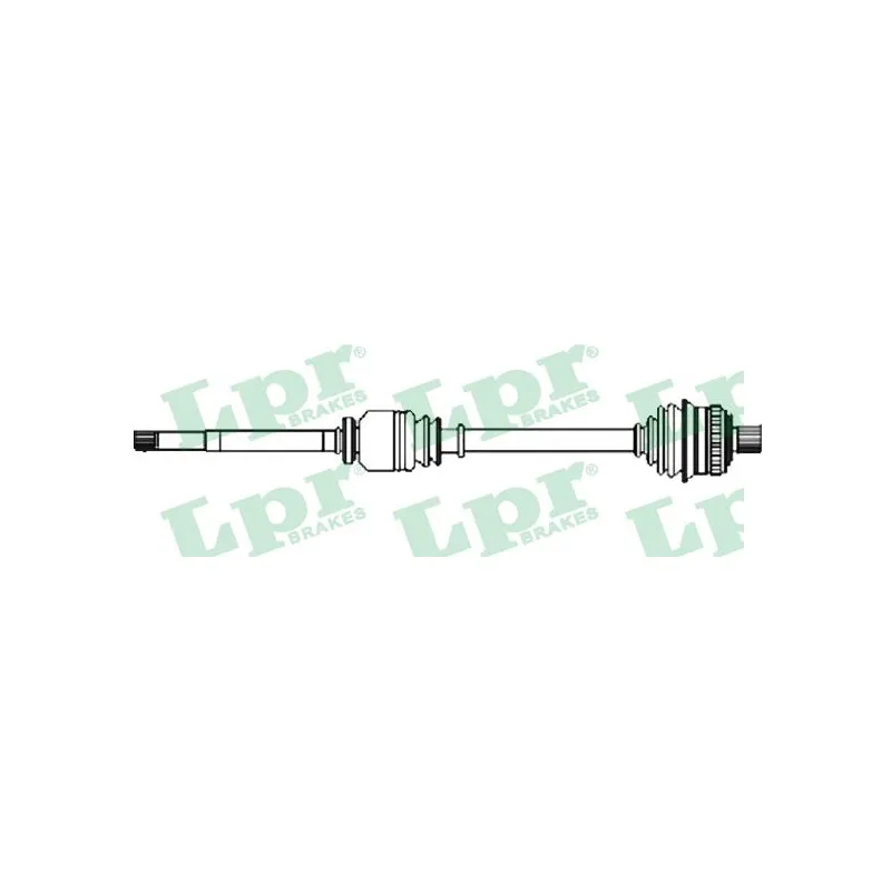 Arbre de transmission LPR DS52562