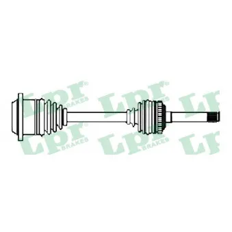 Arbre de transmission LPR DS52573