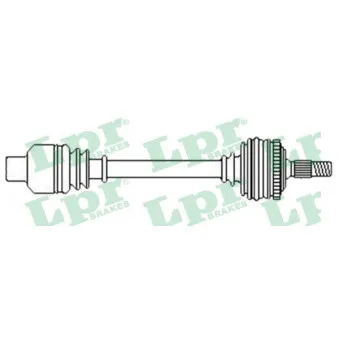 Arbre de transmission LPR DS52576