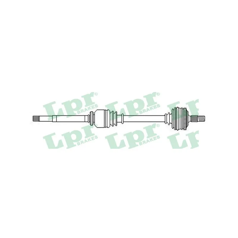 Arbre de transmission LPR DS52578
