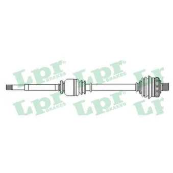 Arbre de transmission LPR DS52581