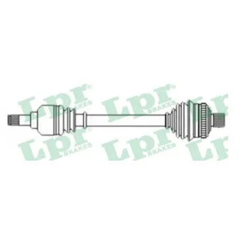 Arbre de transmission LPR