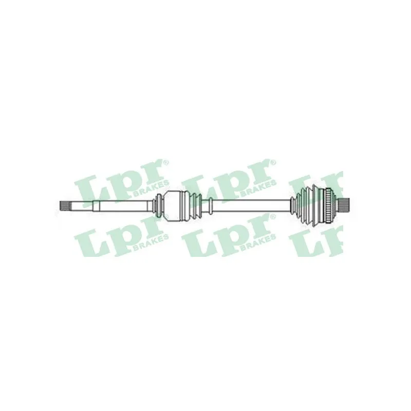 Arbre de transmission LPR DS52583