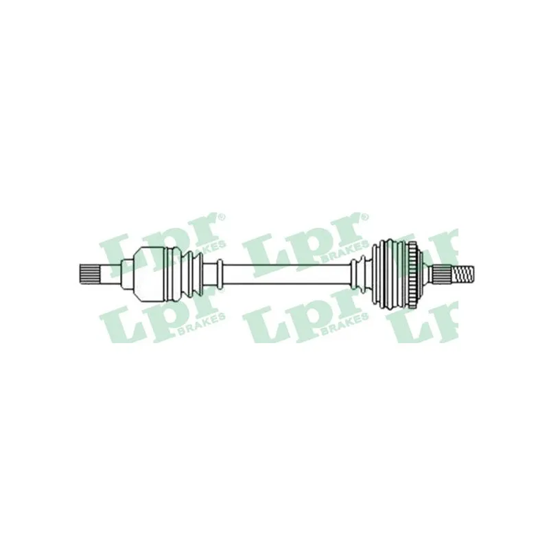 Arbre de transmission LPR DS52584