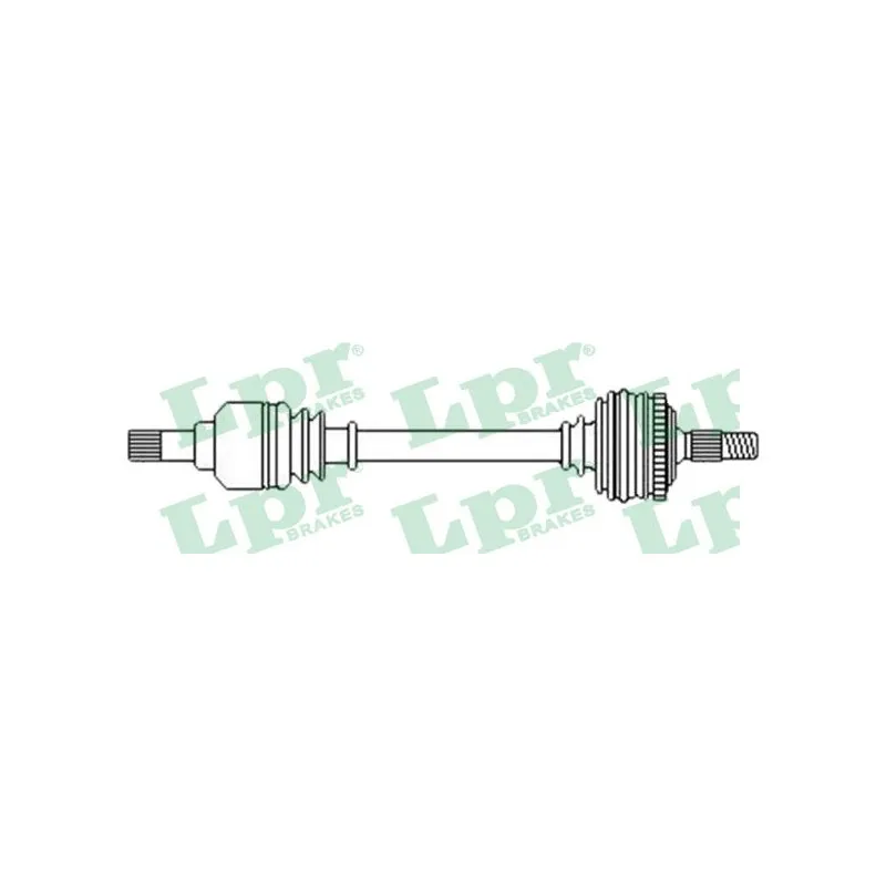 Arbre de transmission LPR DS52586
