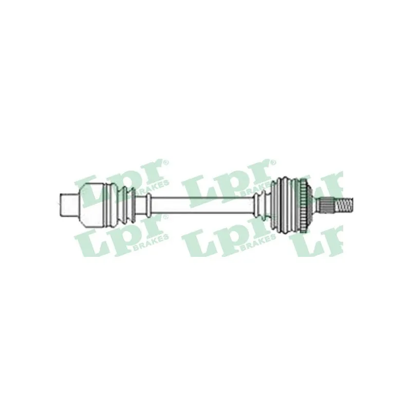 Arbre de transmission LPR DS52588
