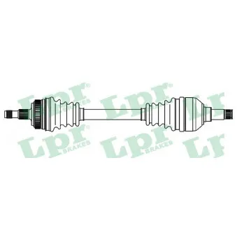 Arbre de transmission LPR DS52593