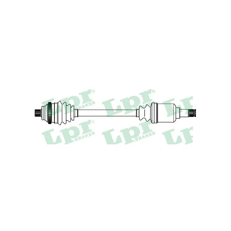 Arbre de transmission LPR DS52598