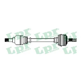 Arbre de transmission LPR DS52608