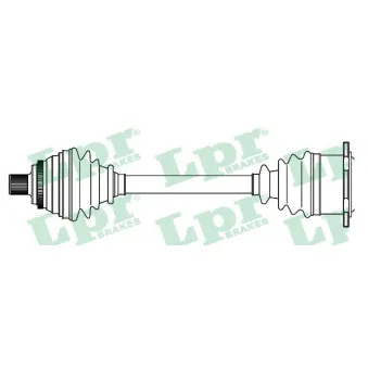 Arbre de transmission LPR DS52610