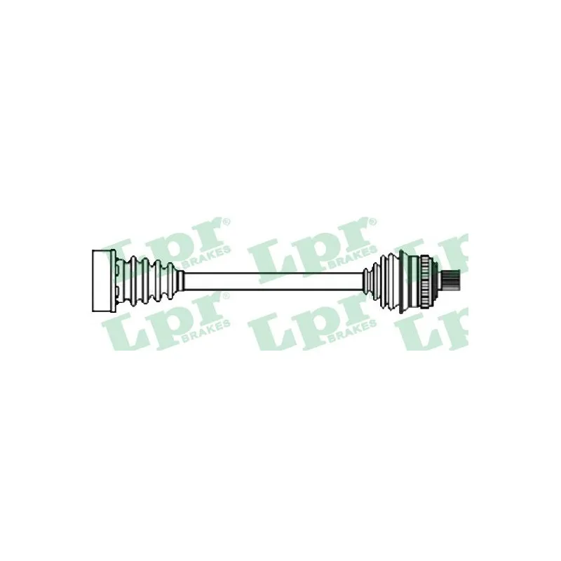 Arbre de transmission LPR DS52626