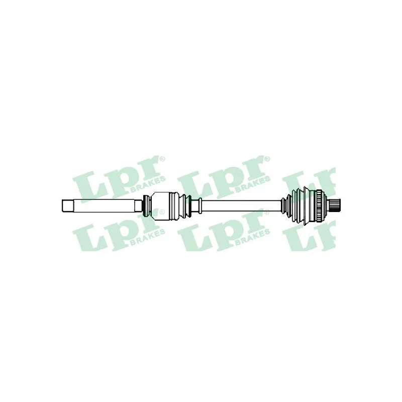 Arbre de transmission LPR DS52630