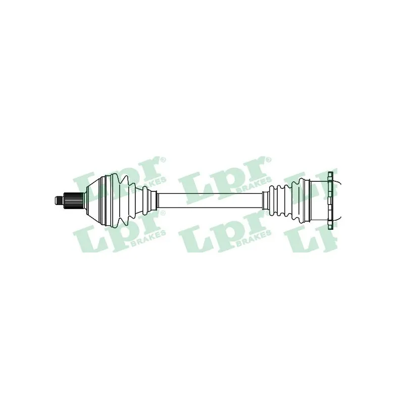 Arbre de transmission LPR DS52631
