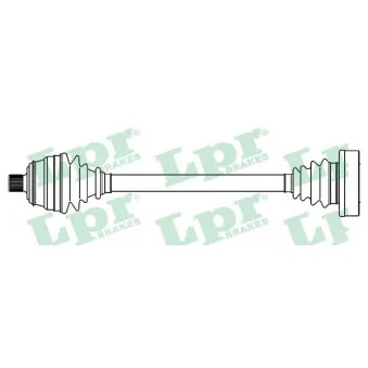 Arbre de transmission LPR DS52632