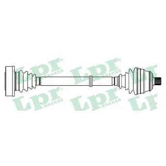 Arbre de transmission LPR DS52633