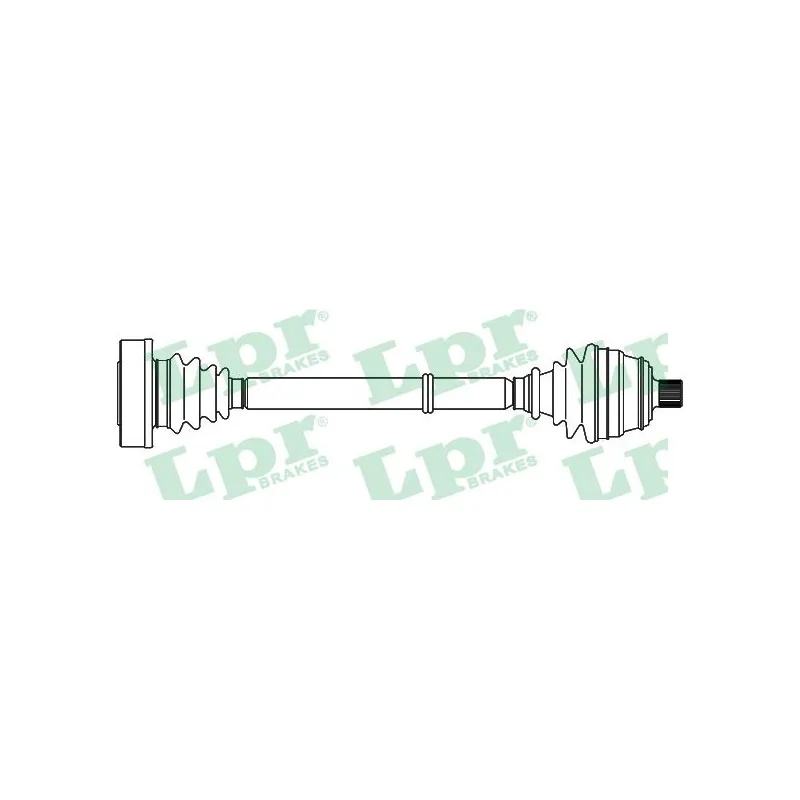 Arbre de transmission LPR DS52633