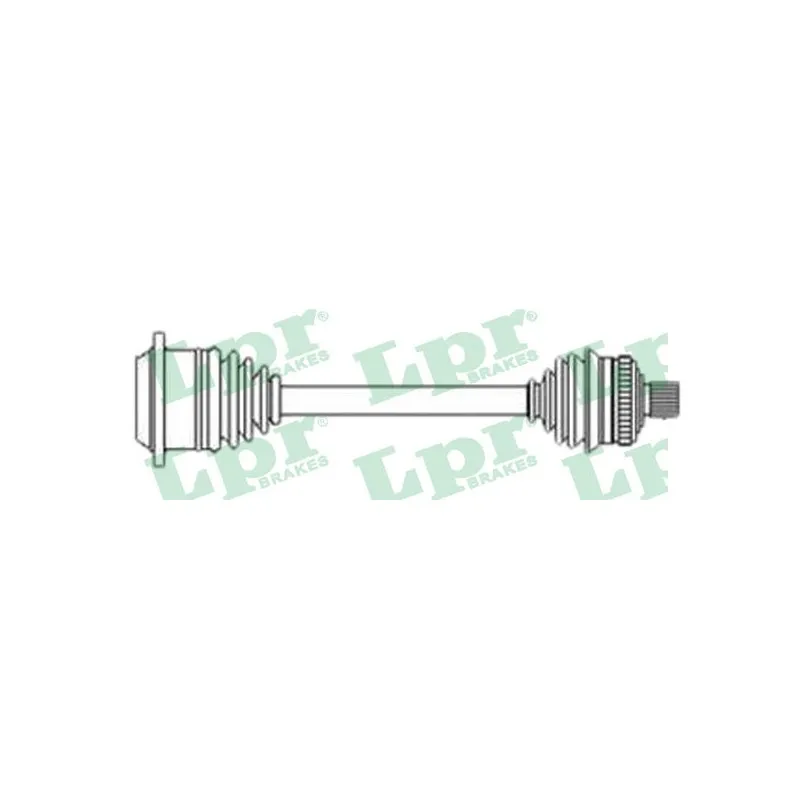 Arbre de transmission LPR DS52638