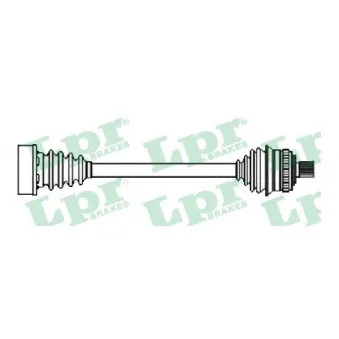 Arbre de transmission LPR DS52639
