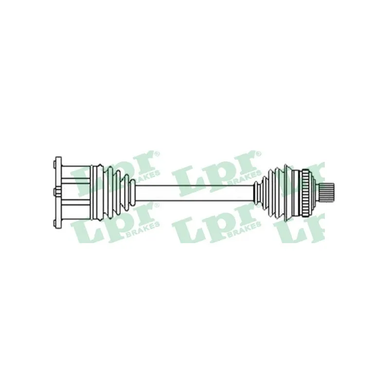 Arbre de transmission LPR DS52644