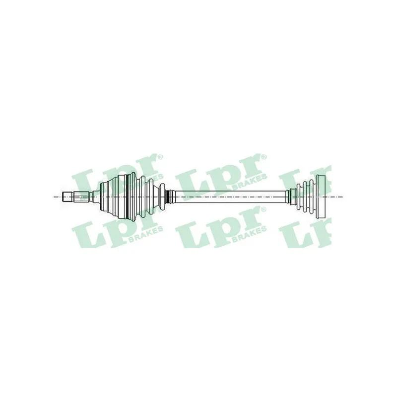 Arbre de transmission LPR DS52646
