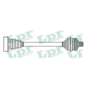 Arbre de transmission LPR DS52647